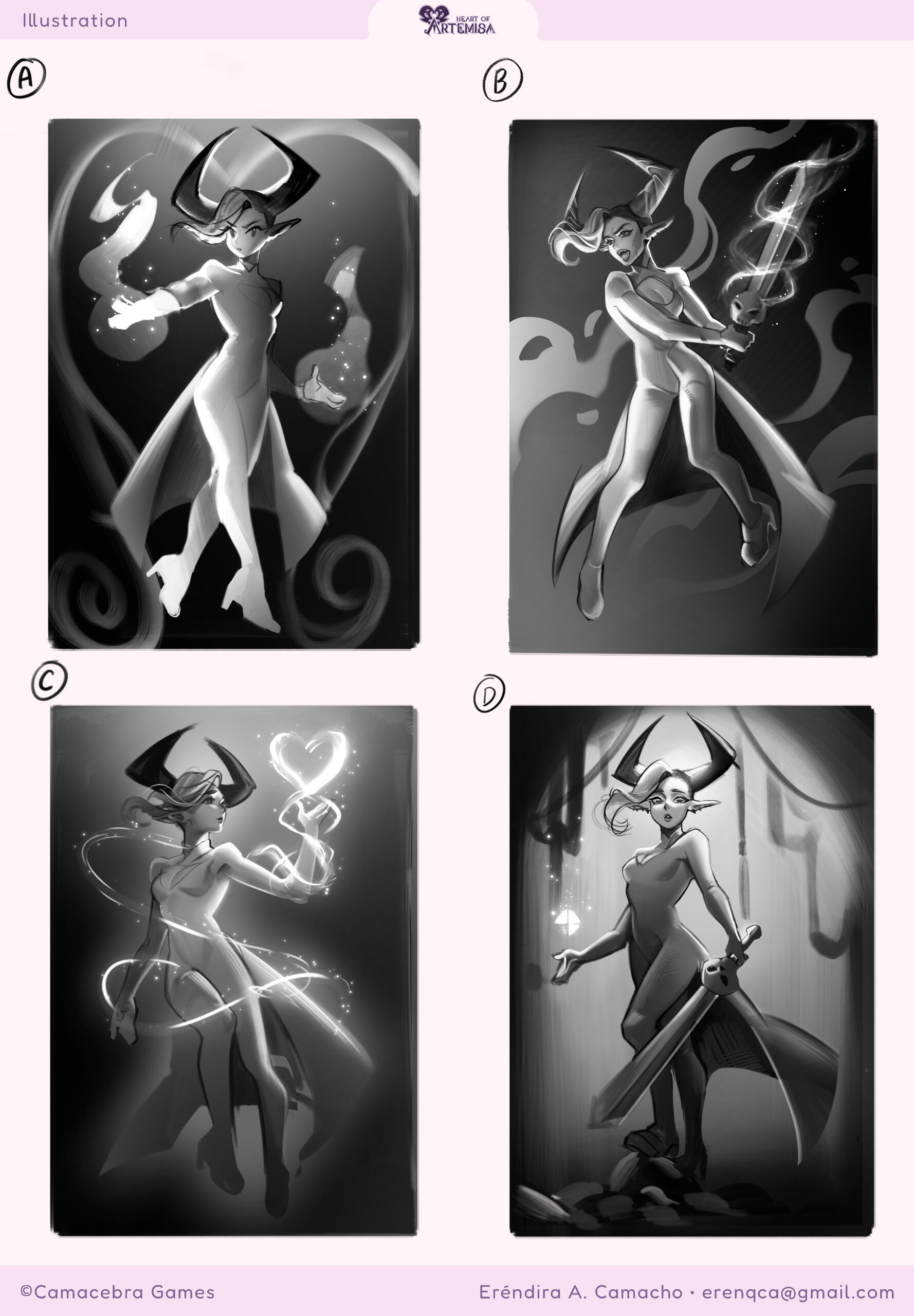 Thumbnails/Composition Explorations