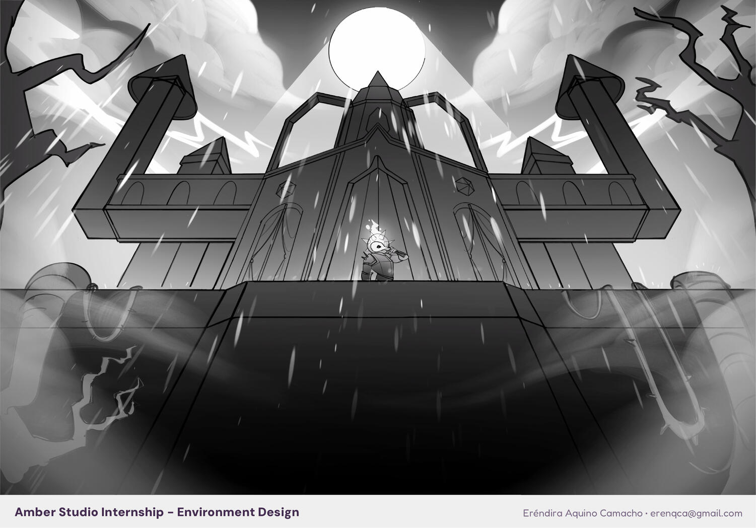 Concept for biome area: Thunder/Rainy.